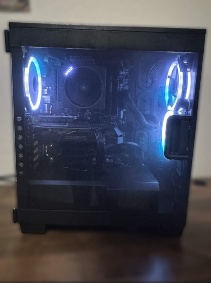 (SOLD!) Plug & Play Gaming PC - High Speed Ryzen 7 / GTX 1660 Ti / Built-in Wi-Fi